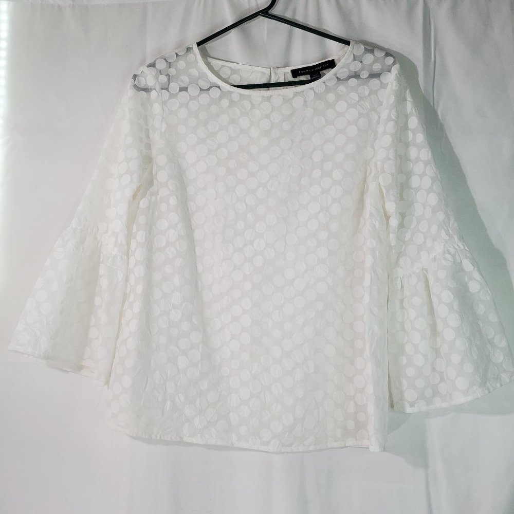 Tommy Hilfiger Bell Sleeve Top